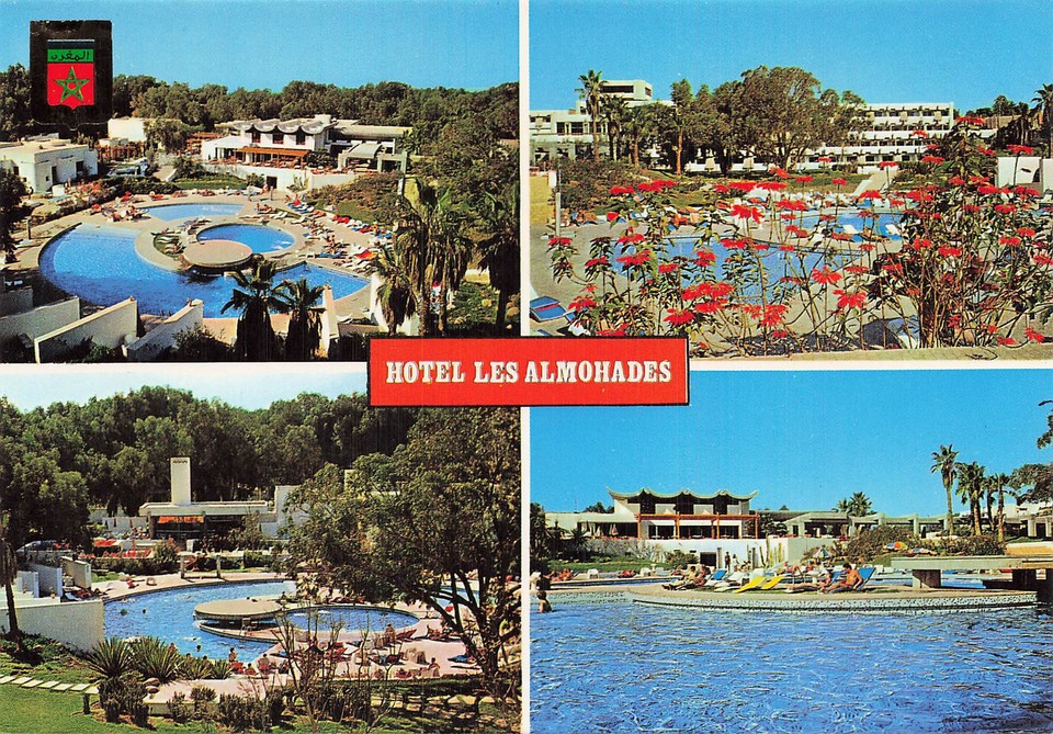 Vintage postcard of Hotel Les Almohades, Agadir